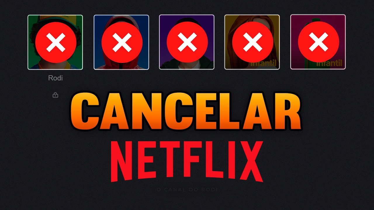 Como CANCELAR ASSINATURA do NETFLIX pelo seu CELULAR [SEM